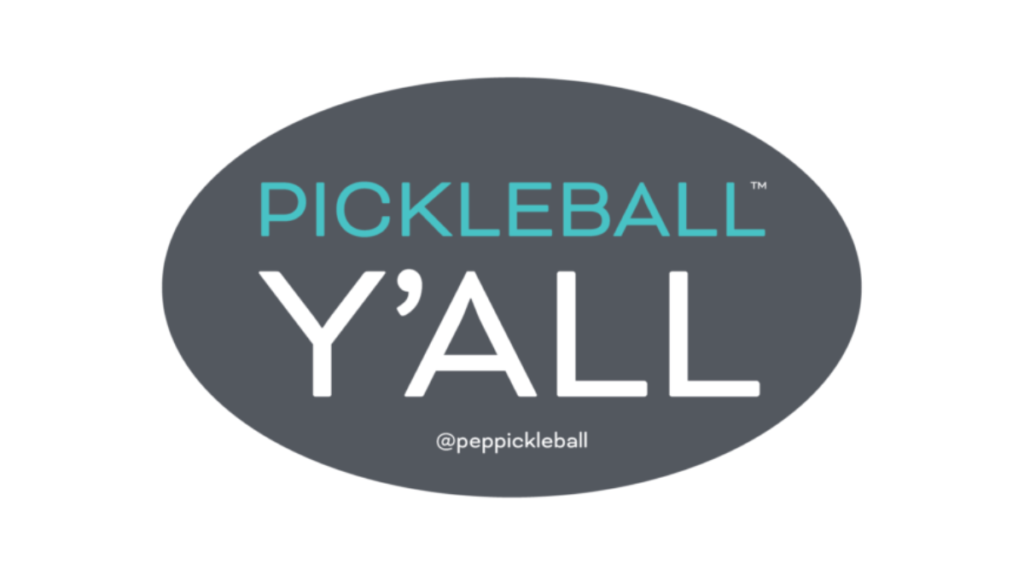 Free Pickleball Y’all Sticker from PEP Pickleball