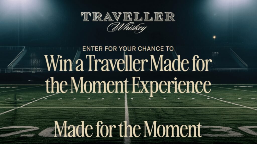"Win Exciting Prizes with Traveller Whiskey Sweepstakes!"