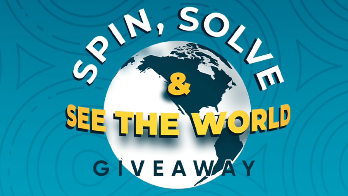 "Spin, Solve & Win a Dream Vacation!"