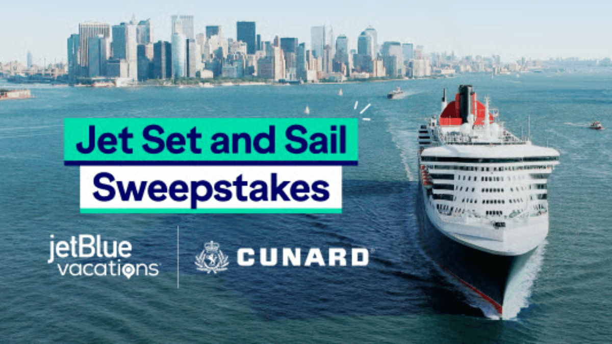 "Jet Set and Sail Sweepstakes"