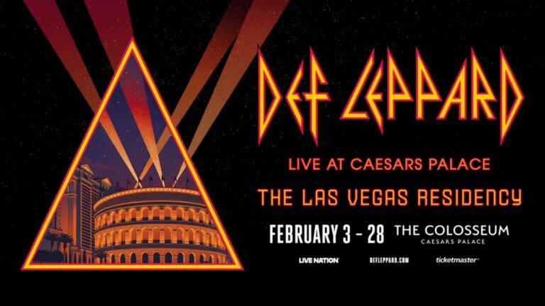 "Win a VIP Experience with Def Leppard in Vegas!"