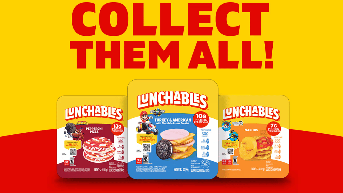 Kraft Heinz Lunchables Nintendo Sweepstakes