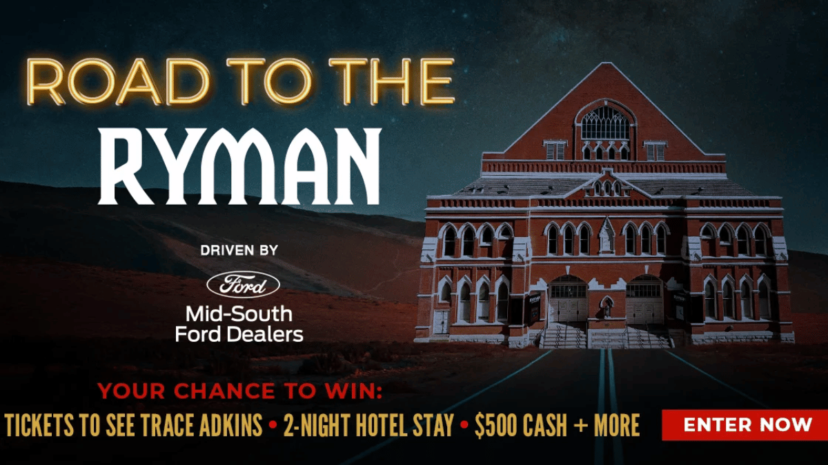 Road To The Ryman Sweepstakes