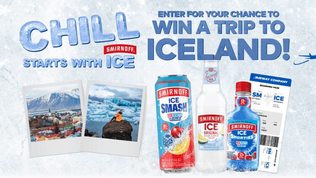 "Smirnoff Ice Break the Ice Sweepstakes: Win Exciting Prizes!"