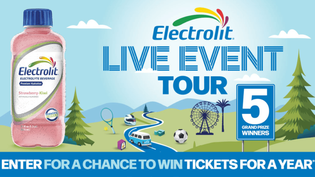 Electrolit Summer Tour Sweepstakes & Instant Win