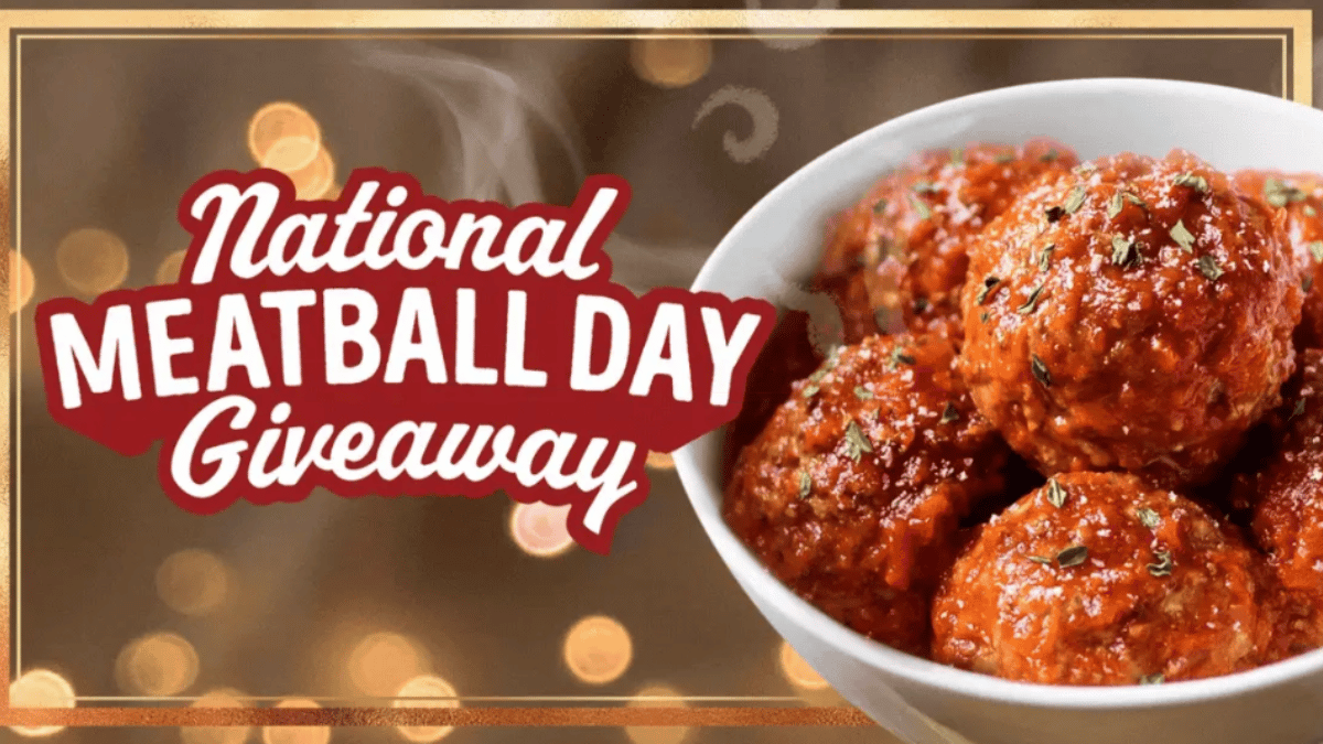 Mama Mancini’s 2026 National Meatball Day Giveaway