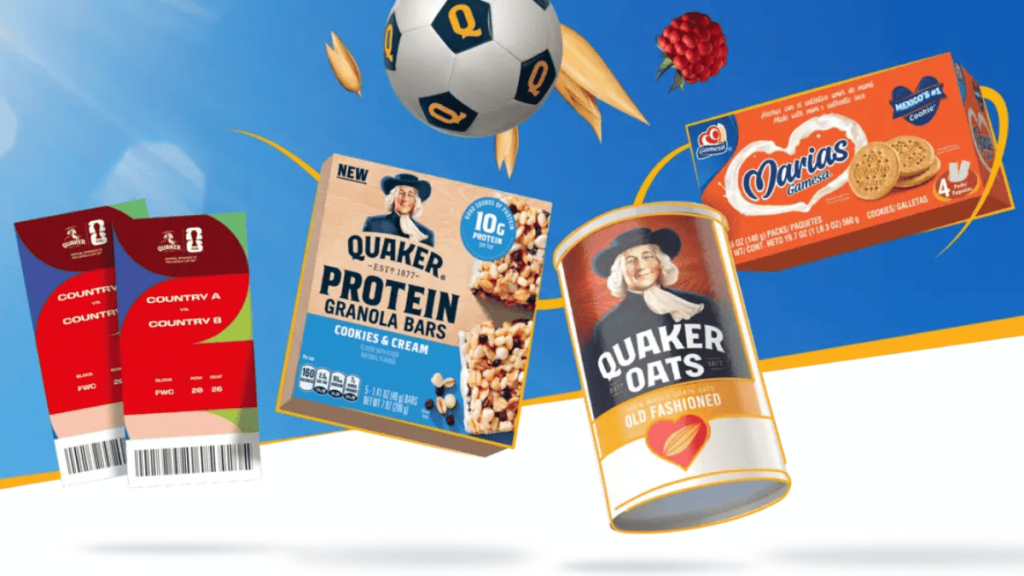 Quaker FIFA World Cup 26 Sweepstakes & Instant Win
