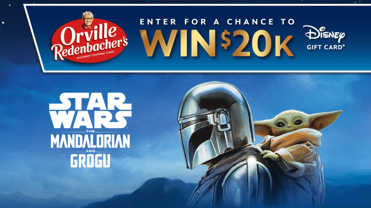 Orville Redenbacher’s Mandalorian and Grogu Sweepstakes