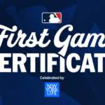 MLB New York Life First Game Certificate Sweepstakes