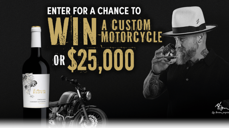 Z. Alexander Brown Wines Uncaged Summer Sweepstakes